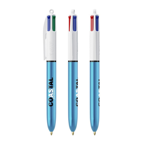 BIC® 4 Colours Shine balpen