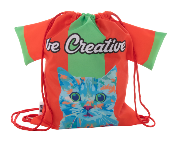 CreaDraw T Kids RPET - custom made trekkoord tas voor kinderen