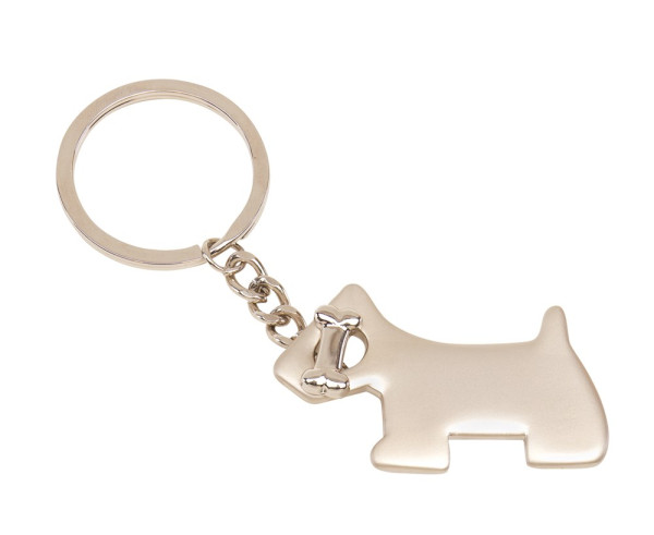 Metalen sleutelhanger DOG